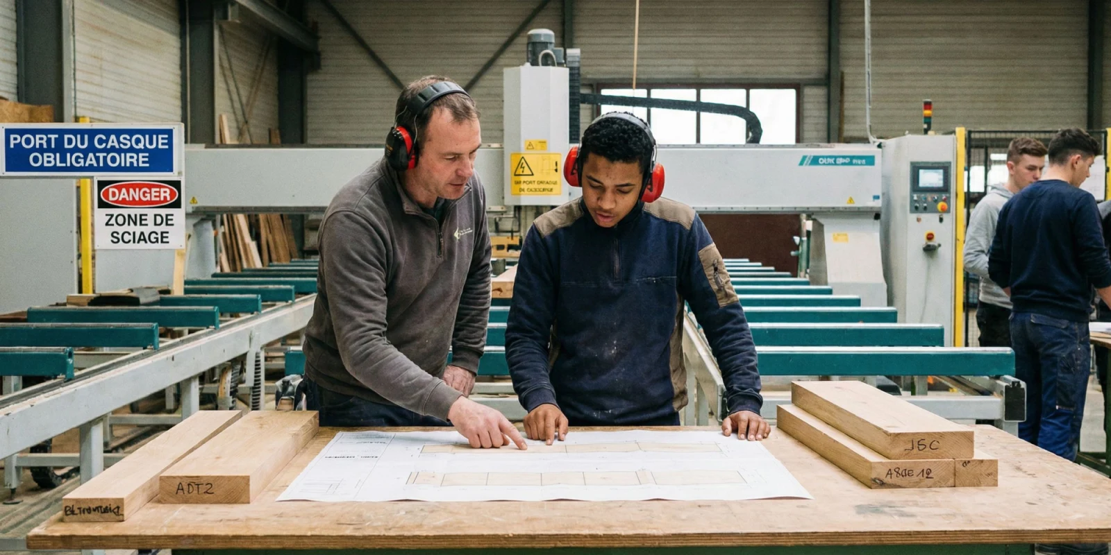 Ce que tu vas apprendre en cours de Scierie