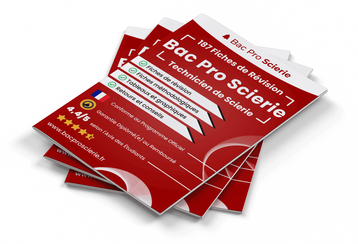 187 Fiches de Révision pour le Bac Pro Scierie